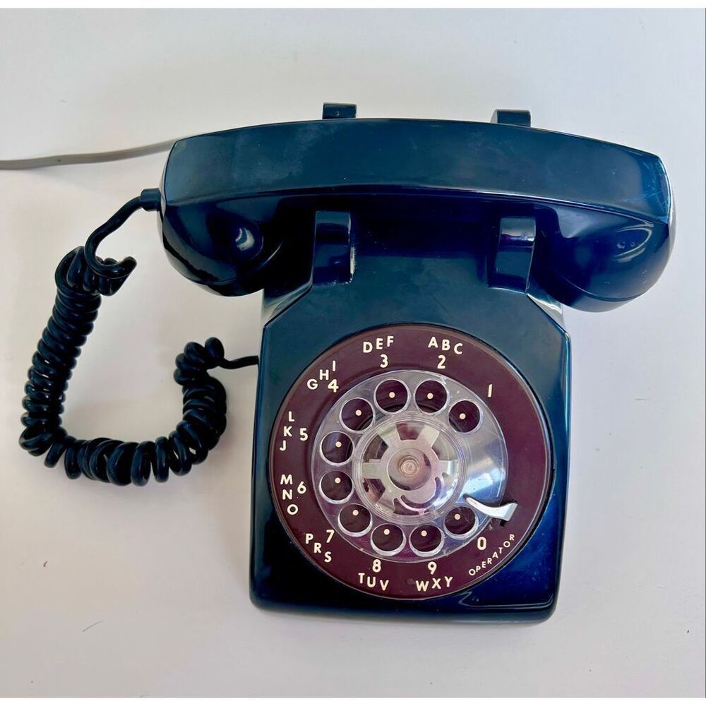 Vintage Black Telephone Land Line Northern Electric Canada G3